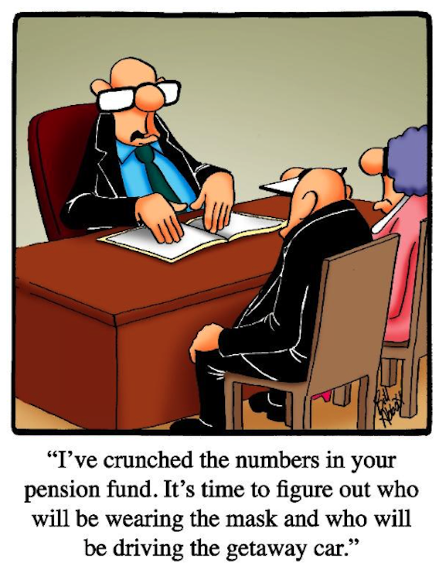 Ive crunched the numbers cartoon.